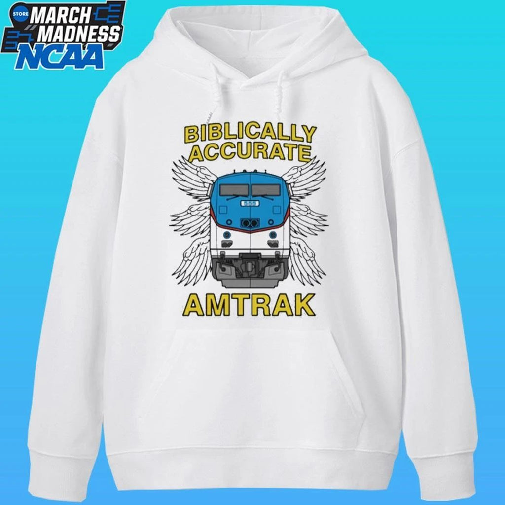 Biblically Accurate Amtrak Shirt