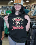 Embrace your time machine life’s a game just play it cartoon shirt