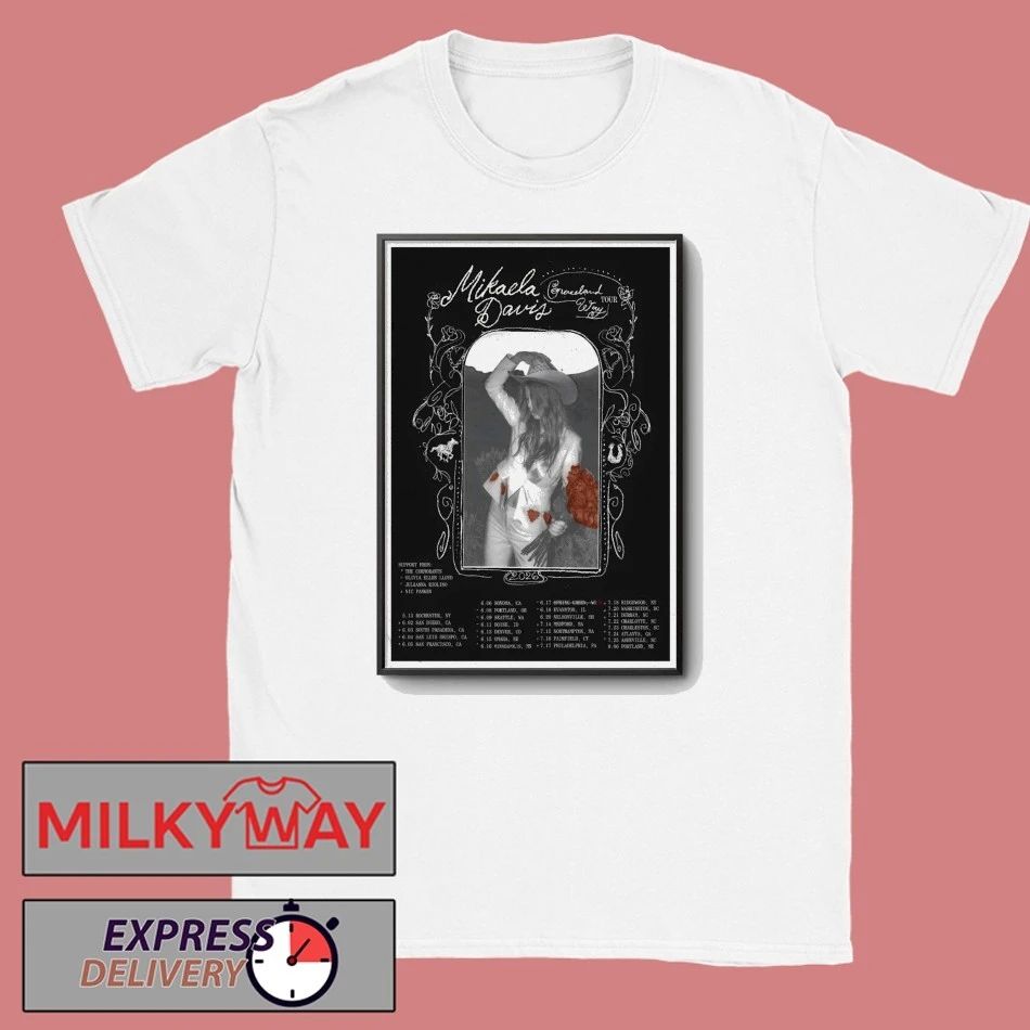 Mikaela Davis Graceland Way Tour 2026 Poster shirt
