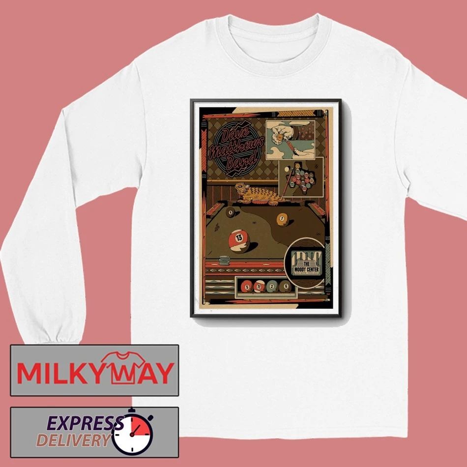 Dave Matthews Band May 11, 2026 Austin, TX Event Poster shirt