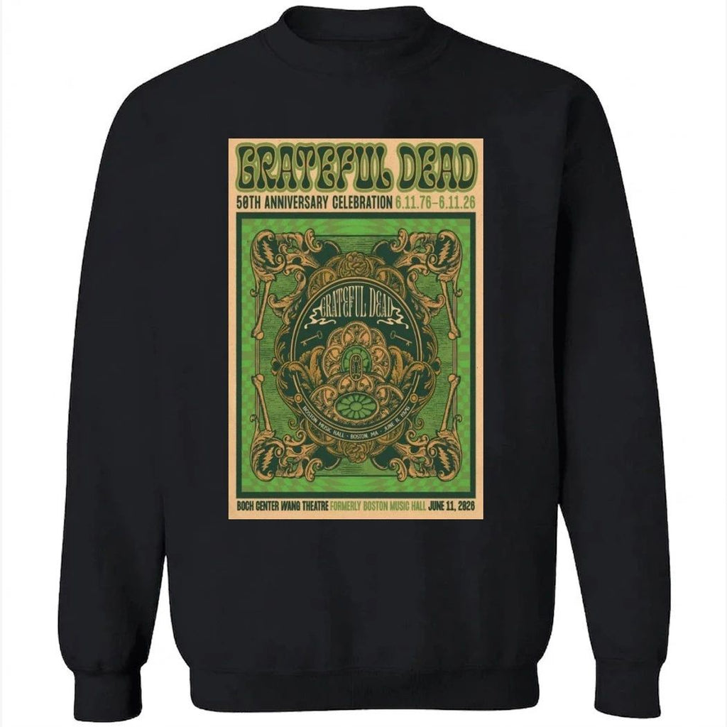 Grateful Dead June 11 2026 Boch Center Wang Theatre, Boston MA Poster Shirt
