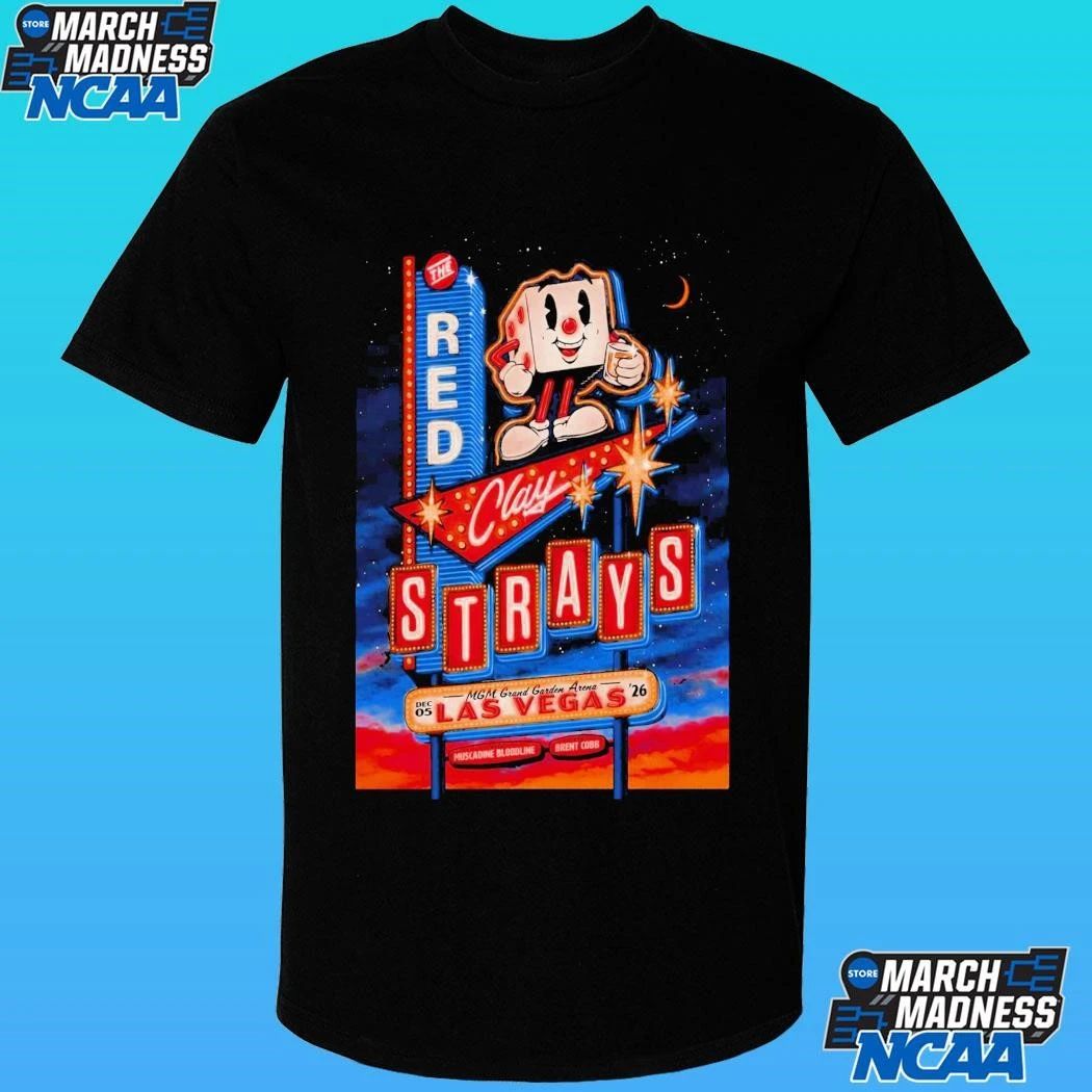 The Red Clay Strays Grateful Tour At Mgm Grand Garden Arena Event Dec 5, 2026 Poster Shirt