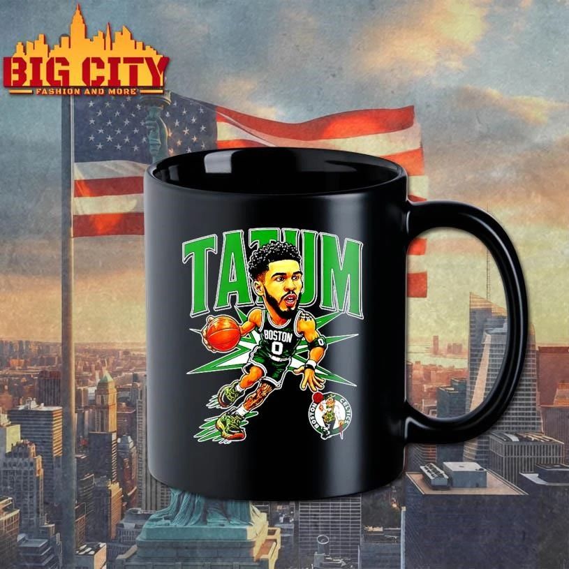 Jayson Tatum player Boston Celtics NBA 2026 big head shirt