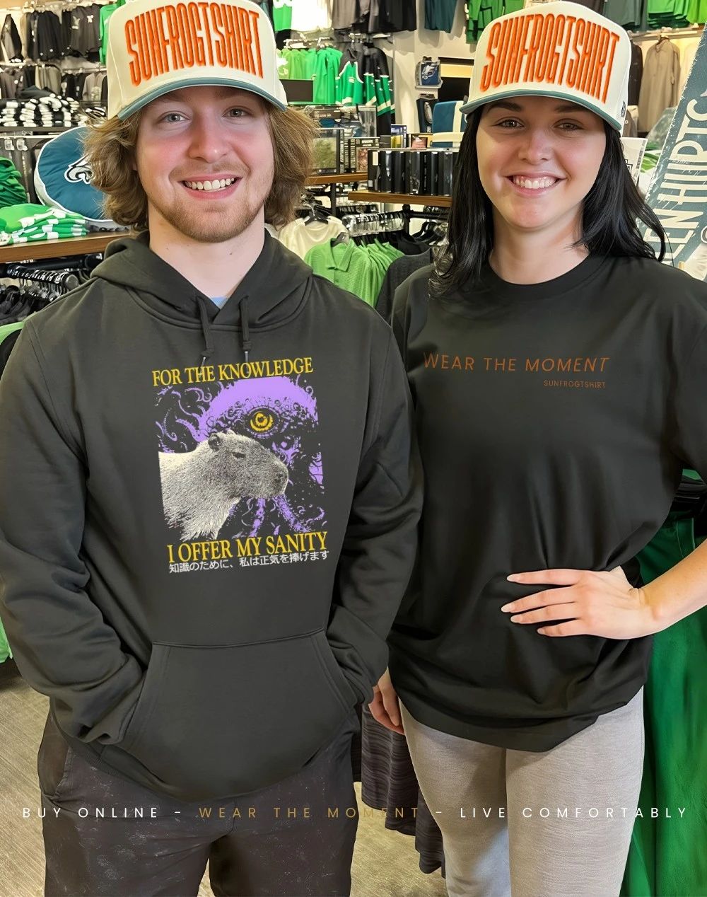 Capybara for the knowledge I offer my sanity shirt