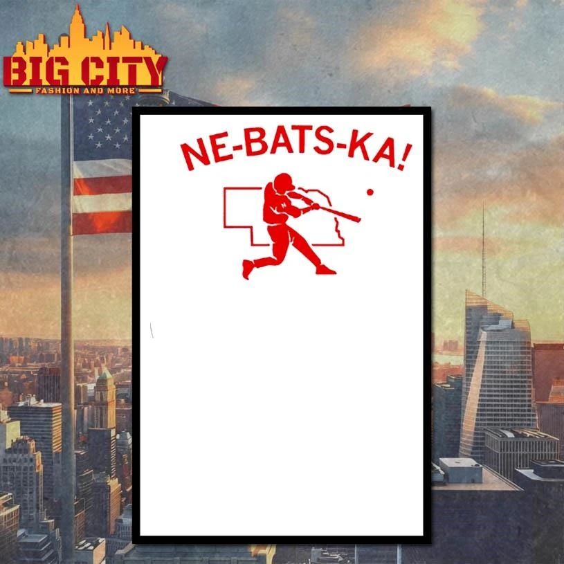 Nebraska Baketball Pose Shirt