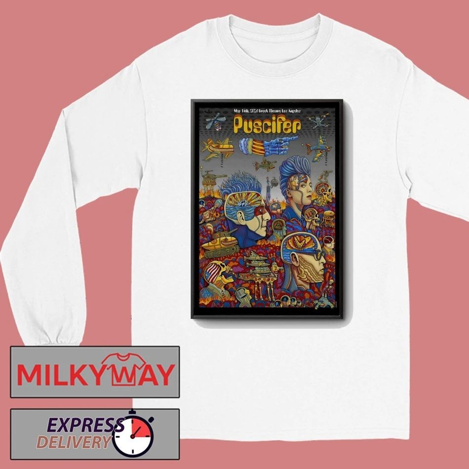 Puscifer At Greek Theatre LA On May 14 2026 Poster shirt