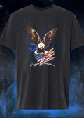 Eagle of Freedom American flag eagle shirt