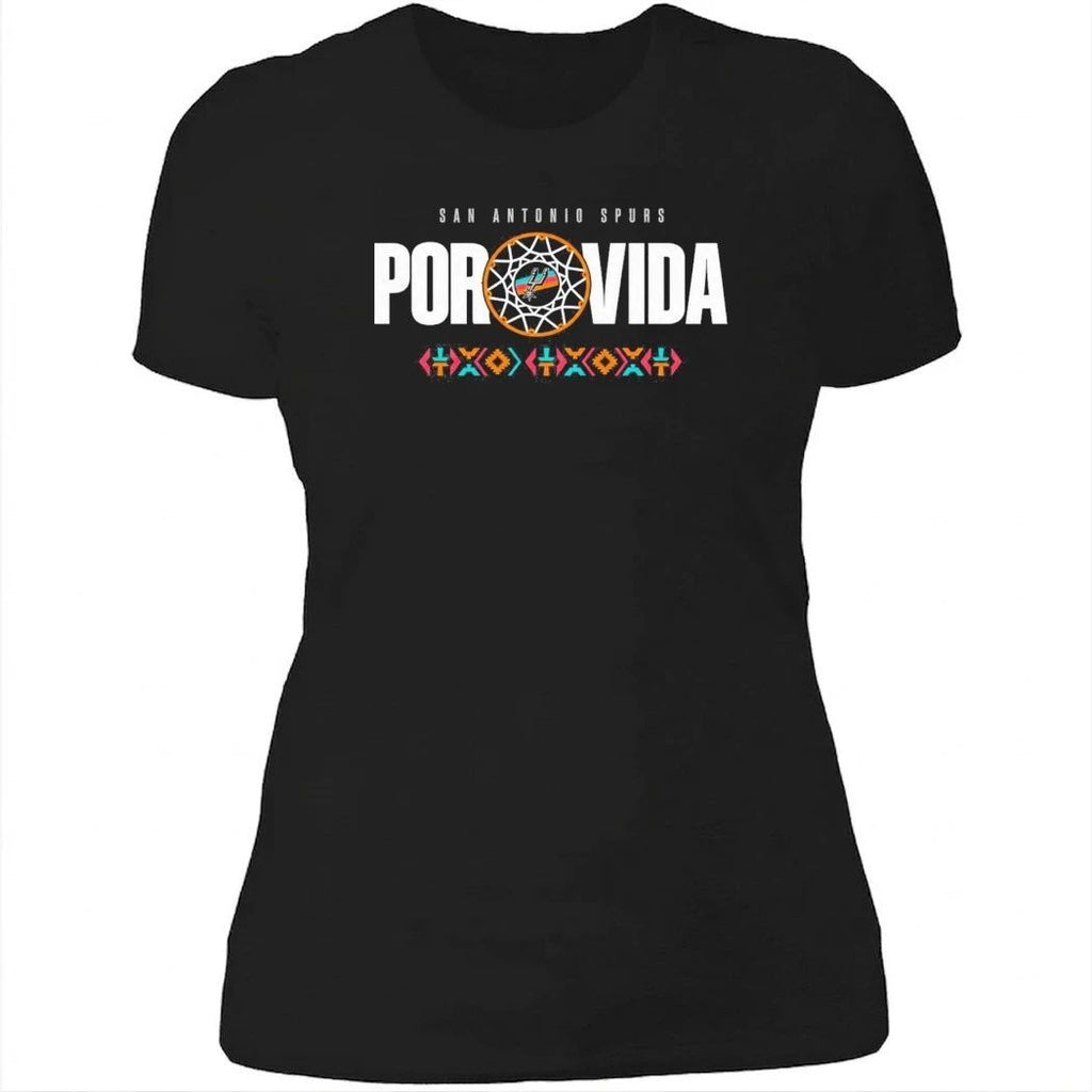 San Antonio Spurs Youth Item of the Game 2025-2026 City Edition Por Vida T-Shirt