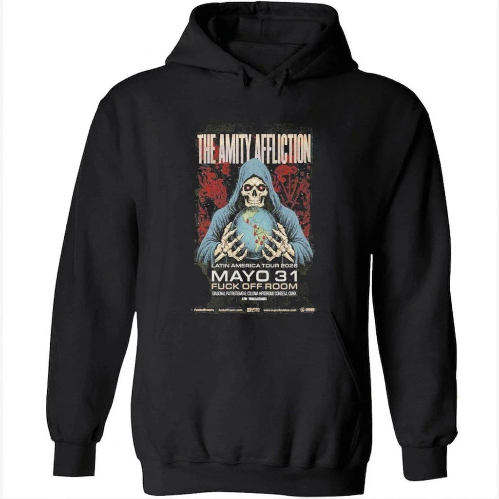 The Amity Affliction May 31 2026 TOUR FVCK OFF ROOM, Mexico City Shirt