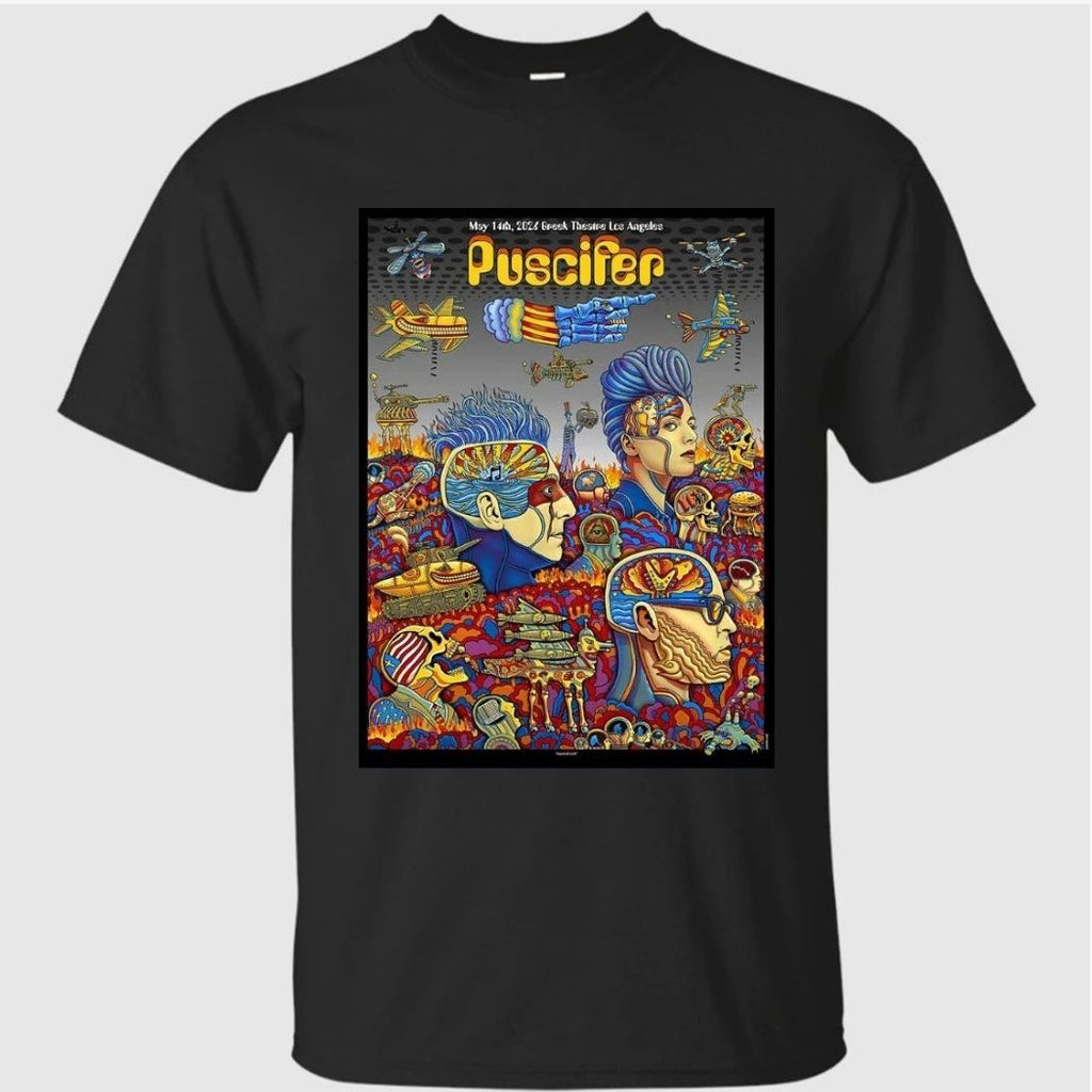 Puscifer Los Angeles California 2026 Event Poster At Greek Theatre On May 14 2026 Shirt