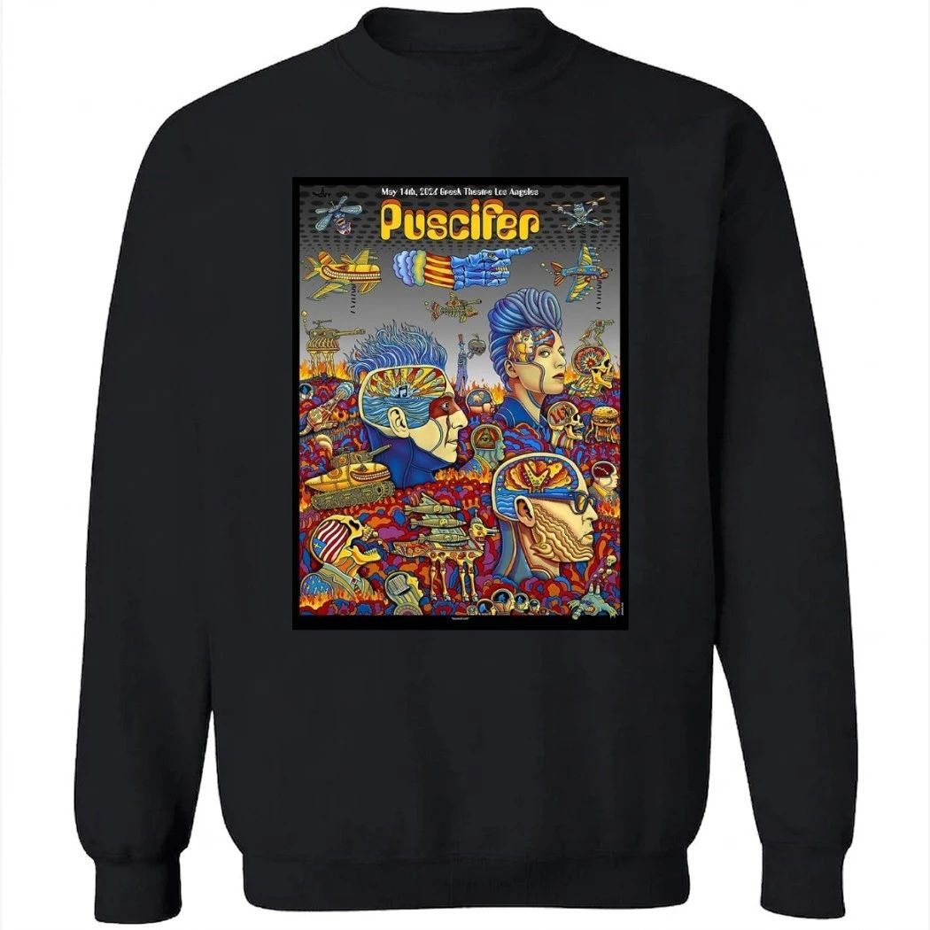 Puscifer Los Angeles California 2026 Event Poster At Greek Theatre On May 14 2026 Shirt