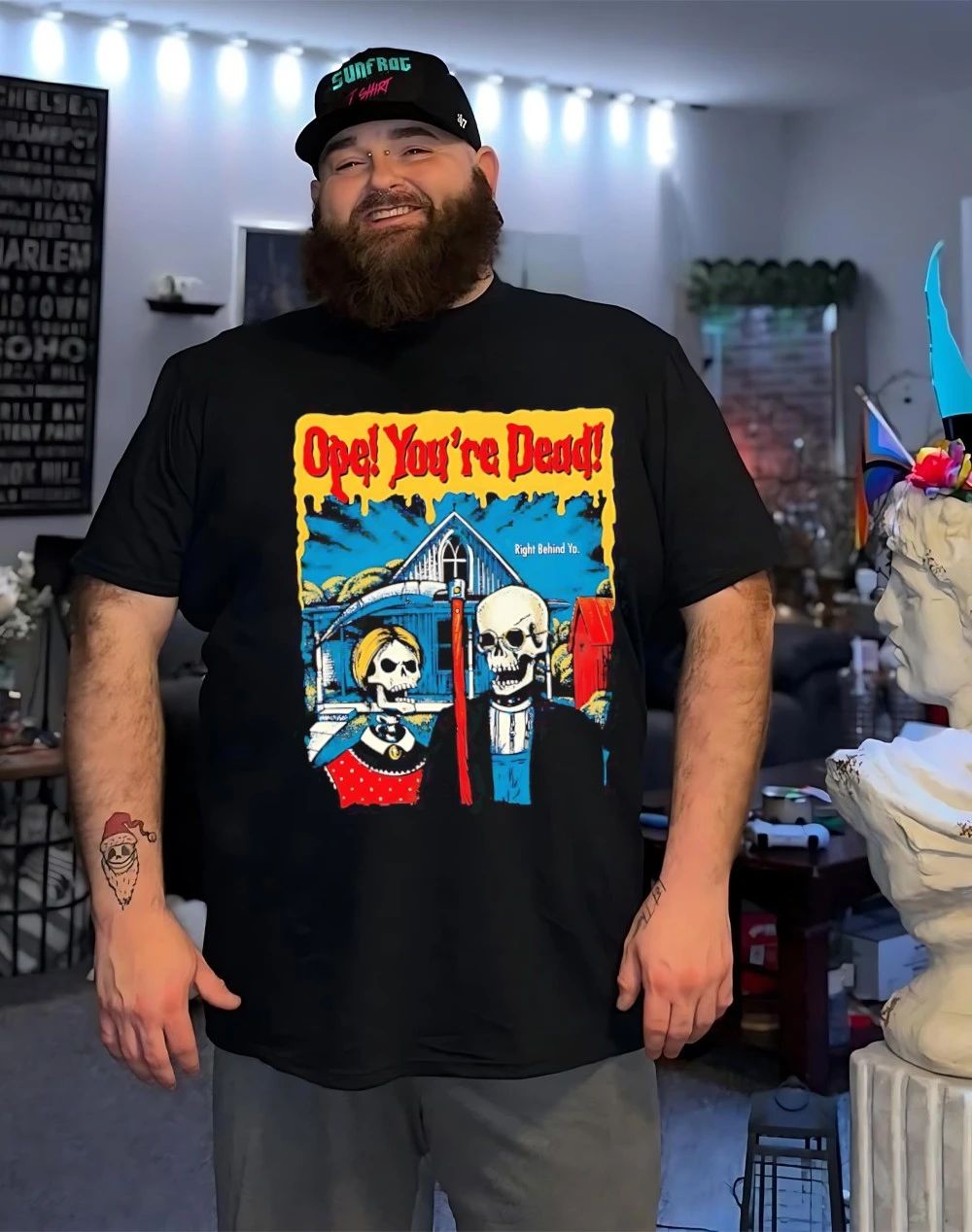 Death right behind yo ope you’re dead shirt