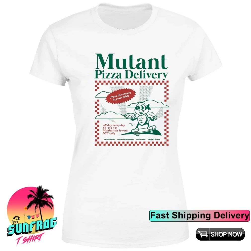 Mutant Pizza Delivery from the sewers to your table shirt