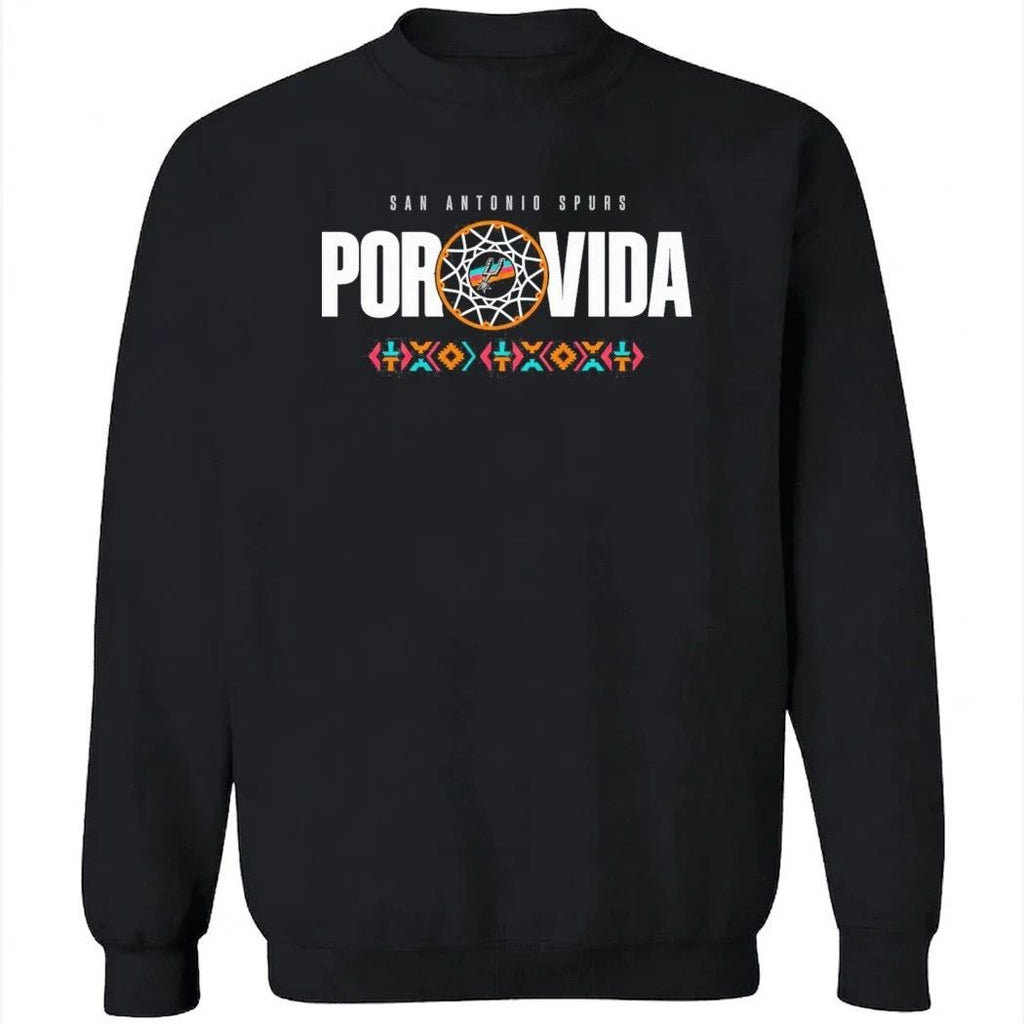 San Antonio Spurs Youth Item of the Game 2025-2026 City Edition Por Vida T-Shirt