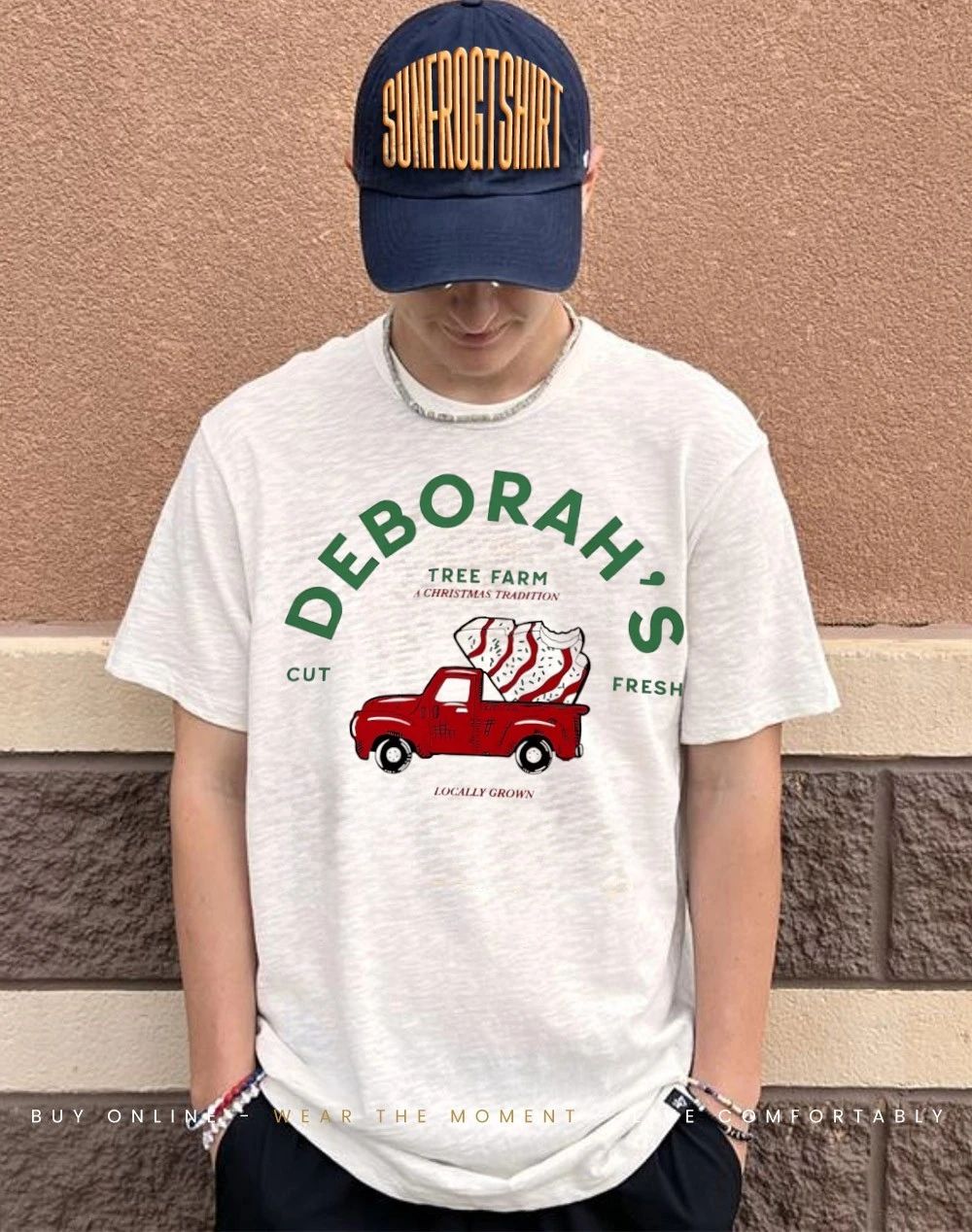 Deborah’s cut fresh Tree farm Little Debbie Christmas Tree shirt