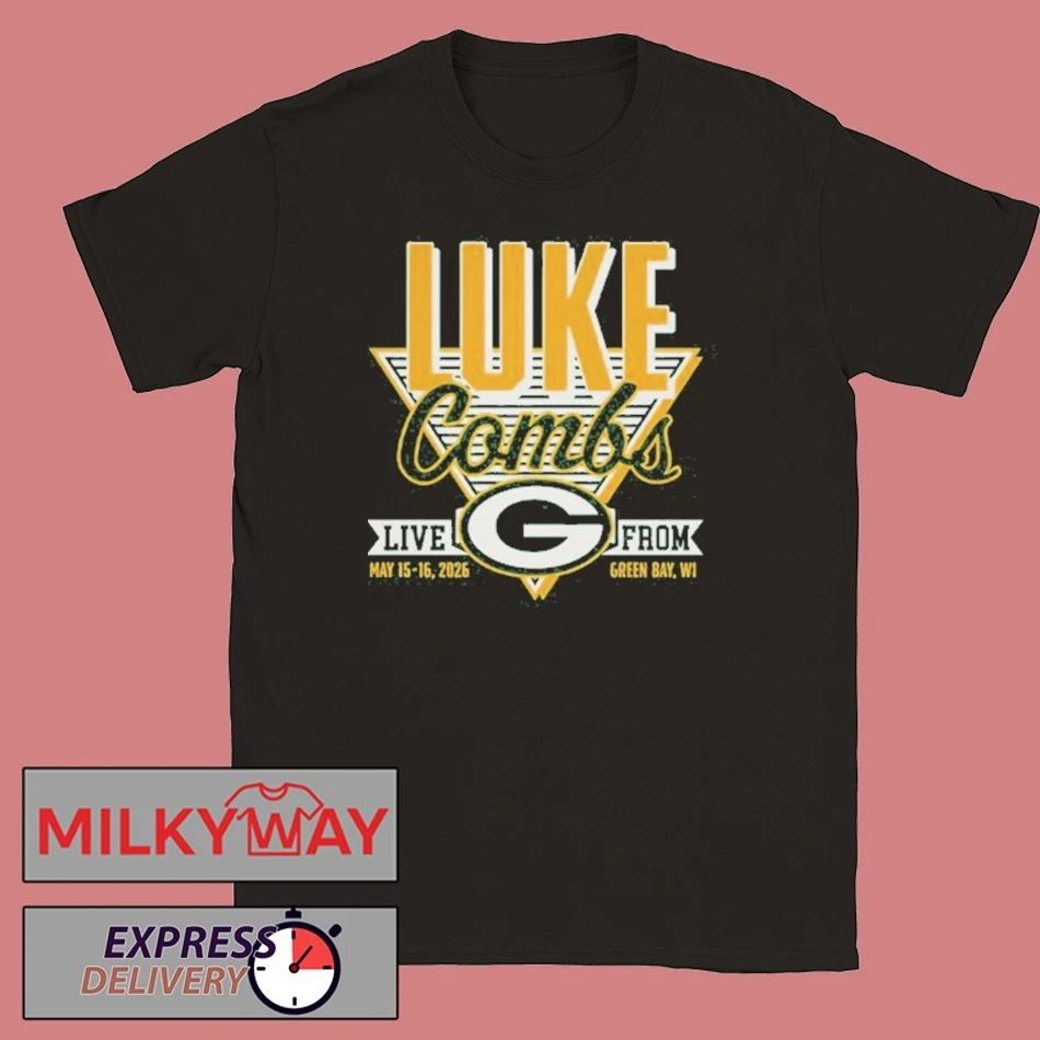 Luke Combs Green Bay Lambeau Field Event 2026 shirt