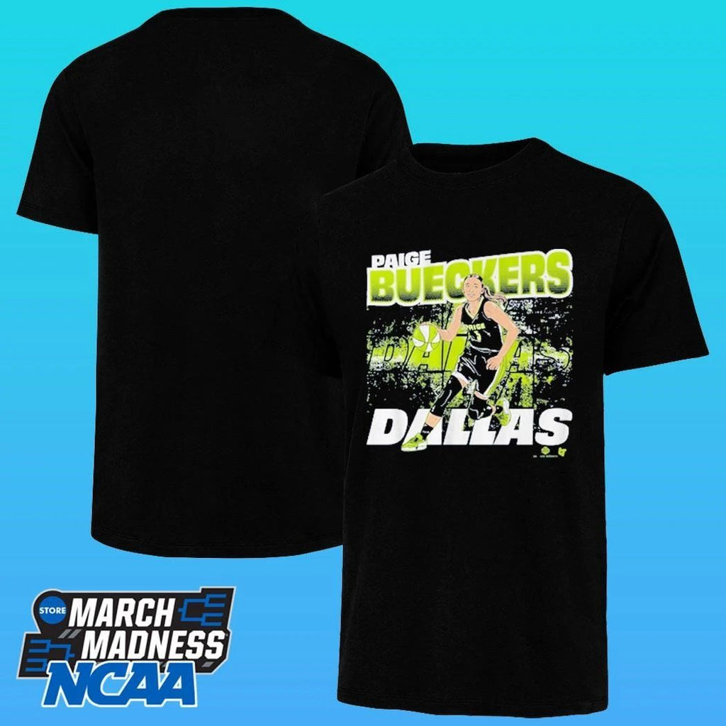 Dallas Wings Pro Basketball Paige Bueckers Street Ball Shirt