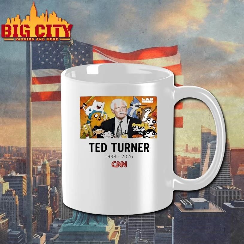 Ted Turner 1938-2026 CNN Meme Shirt