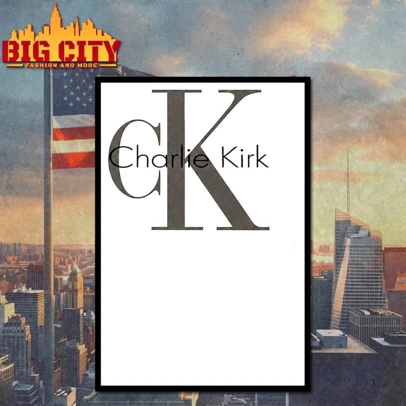 Charlie Kirk CK Logo Shirt