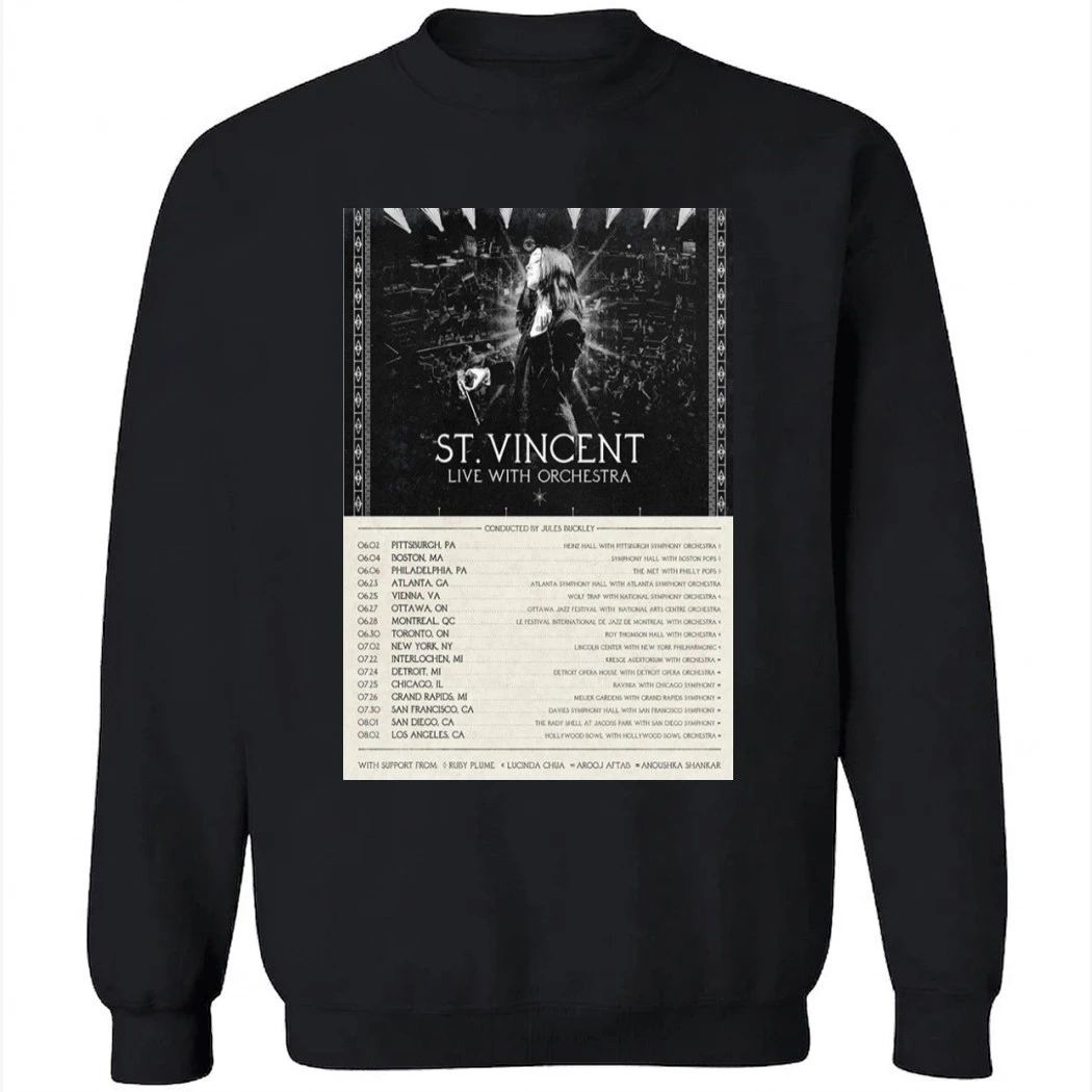 St Vincent Tour 2026 Poster Shirt