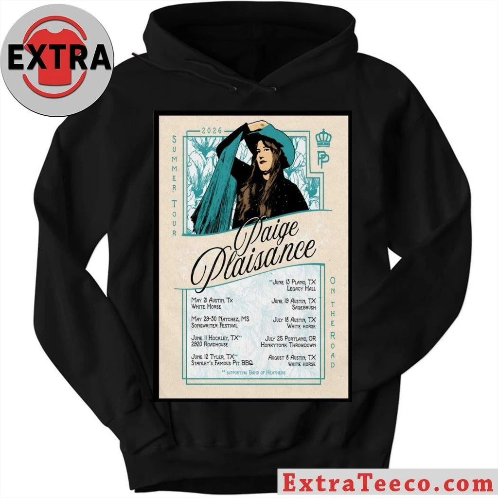 Paige Plaisance Summer 2026 Shows Poster Shirt