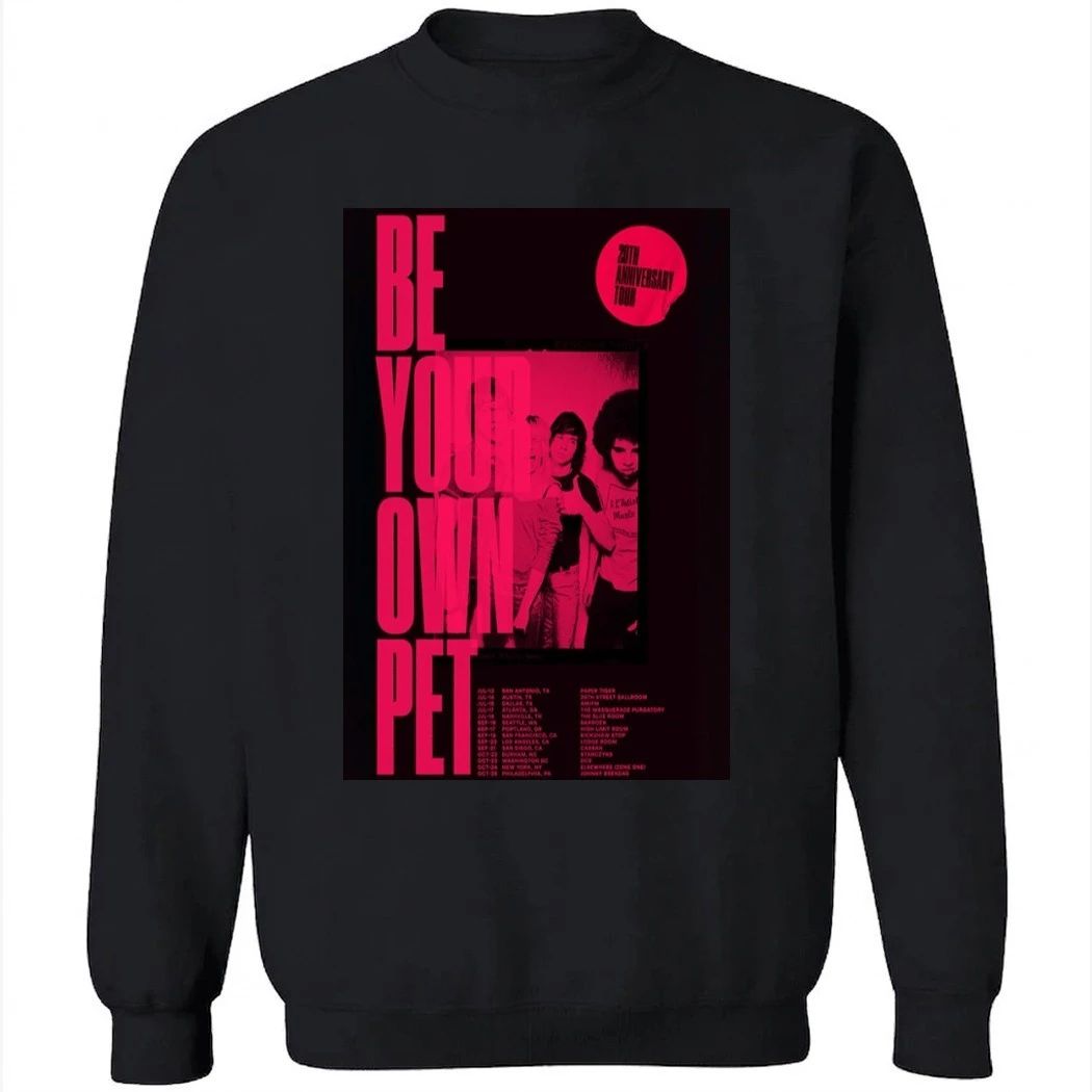 Be Your Own Pet Summer Tour 2026 Poster Shirt