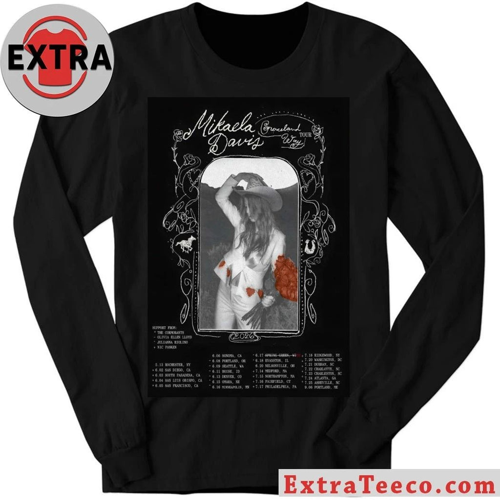 Mikaela Davis Graceland Way 2026 Tour Poster Shirt