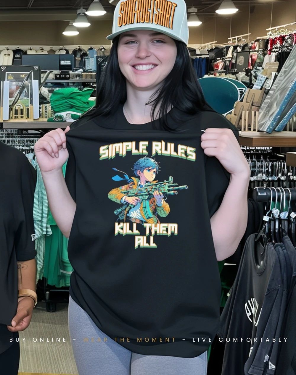 COD Anime simple rules kill them all shirt