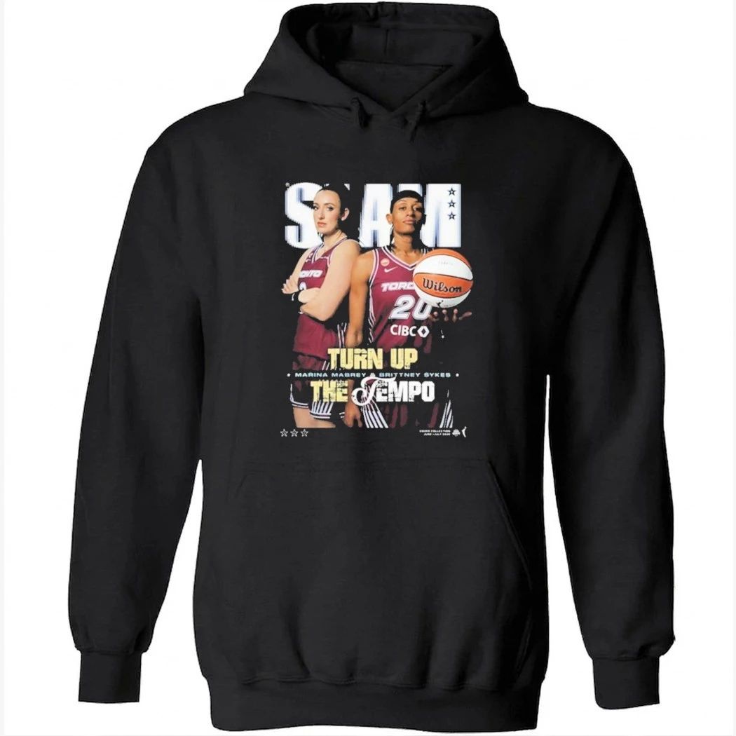 Slam 262 Marina Mabrey with Brittney Sykes Shirt