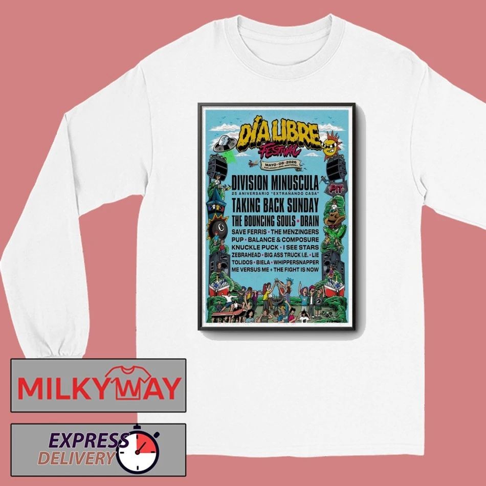 LIMITED May 9 2026 Dia Libre Festival Explanada Libre Poster shirt