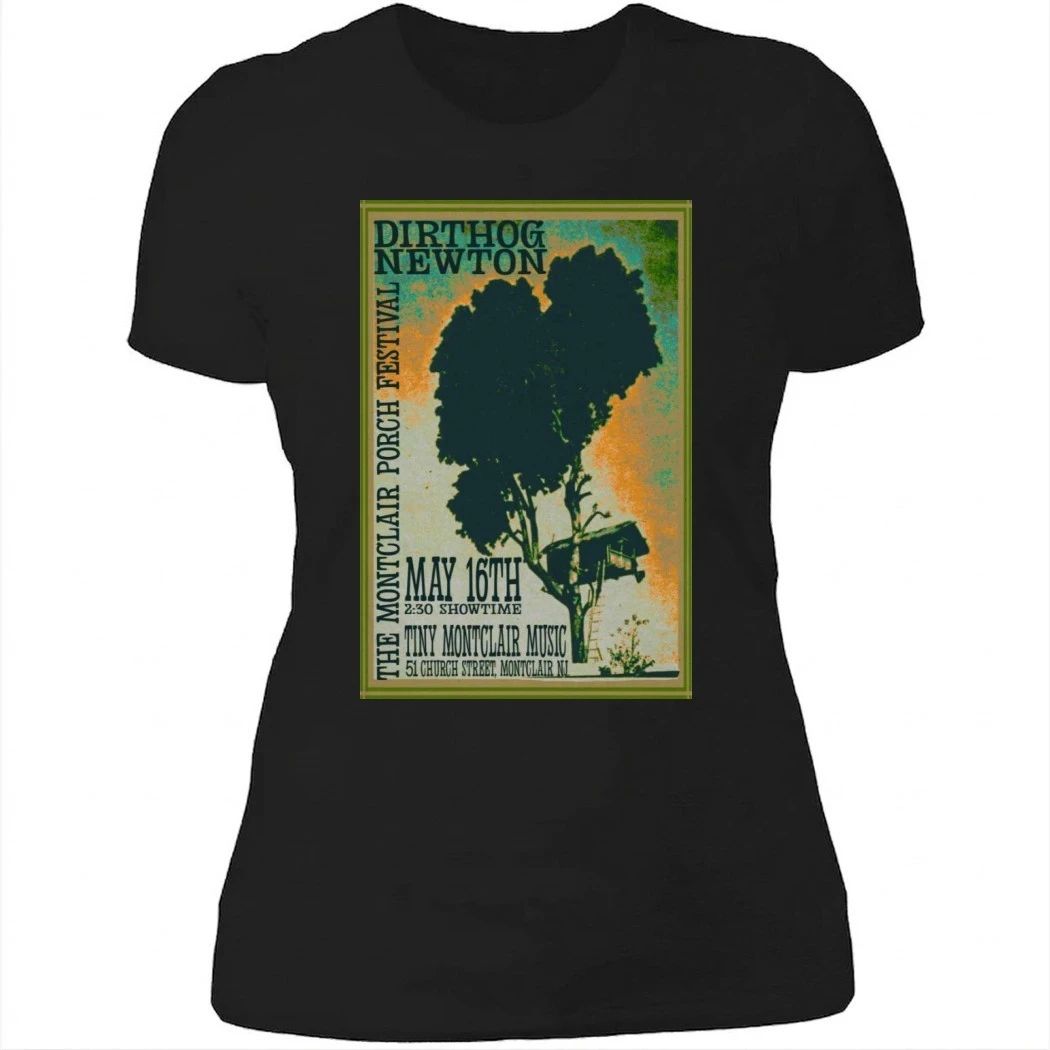 Montclair Porchfest Poster Montclair, New Jersey May 16 2026 Tour Shirt