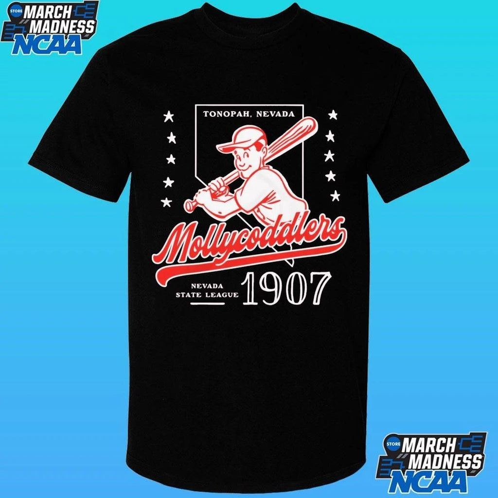 Mollycoddlers Tonopah Nevada State League Baseball Teams 1907 Shirt