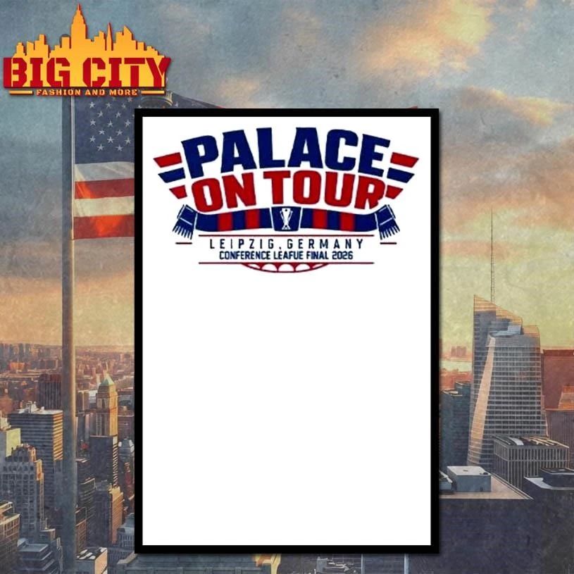 Crystal Palace On Tour Leipzig Germany Conference League Final 2026 Shirt