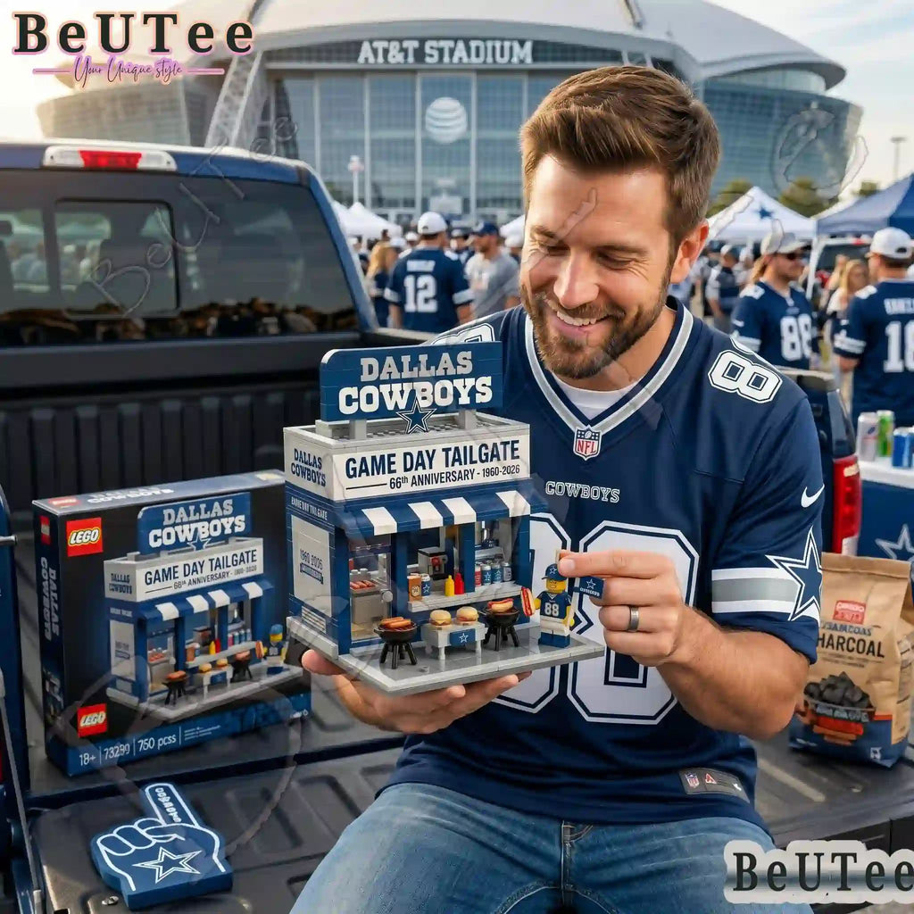 Cowboys 66th Anniversary Game Day Tailgate Building Block Set