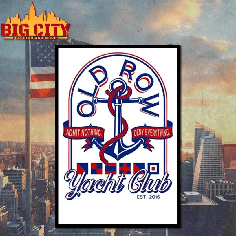 Yacht Club Old Row Shirt