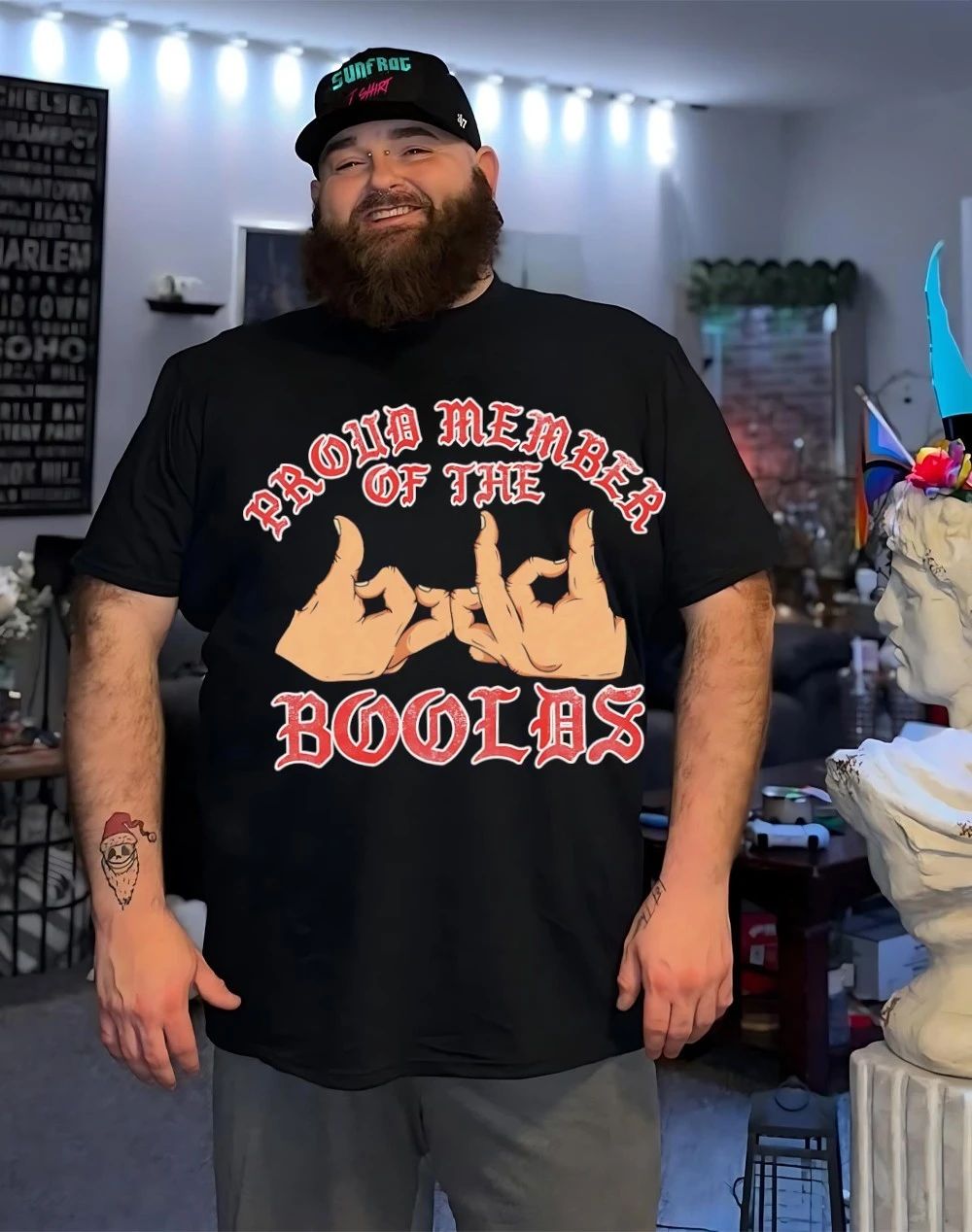 Gang sign proud member of the boolds shirt