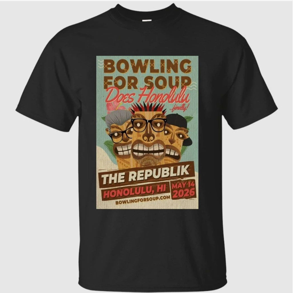 Bowling For Soup May 14 2026 In Honolulu HI Poster Shirt
