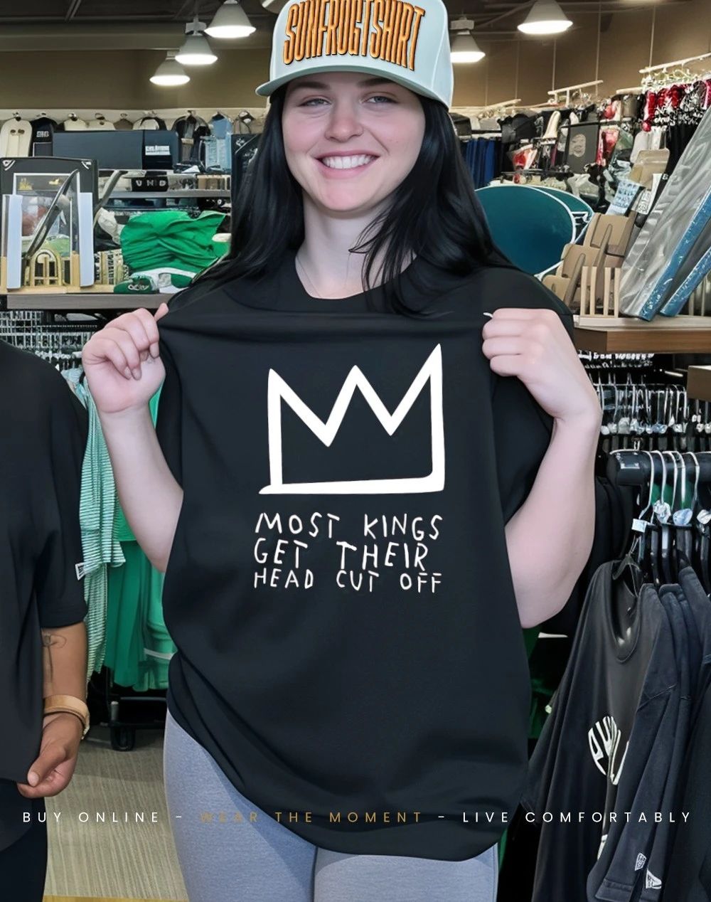 Crown most kings get their head cut off shirt