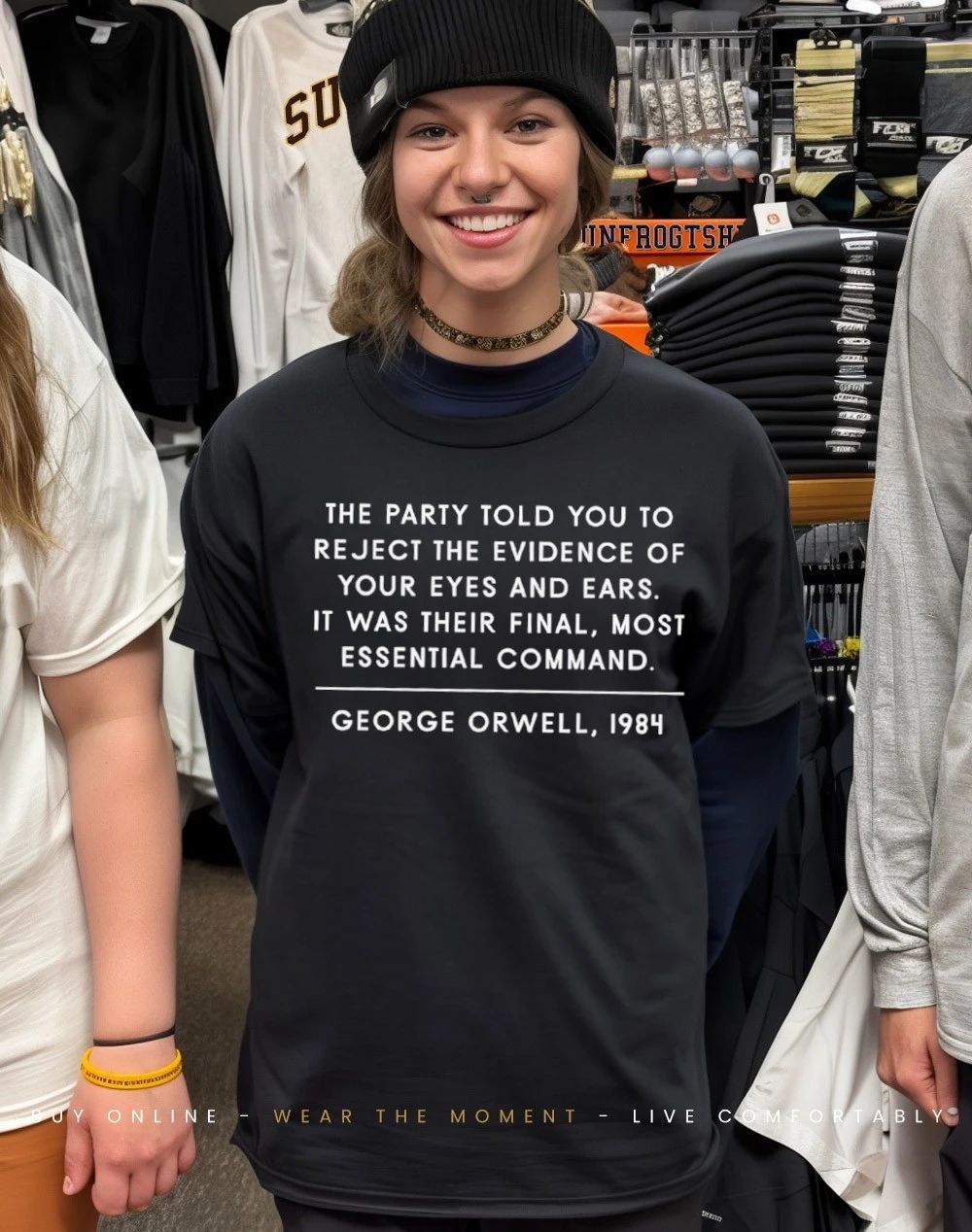 It was their final most essential command George Orwell 1984 shirt