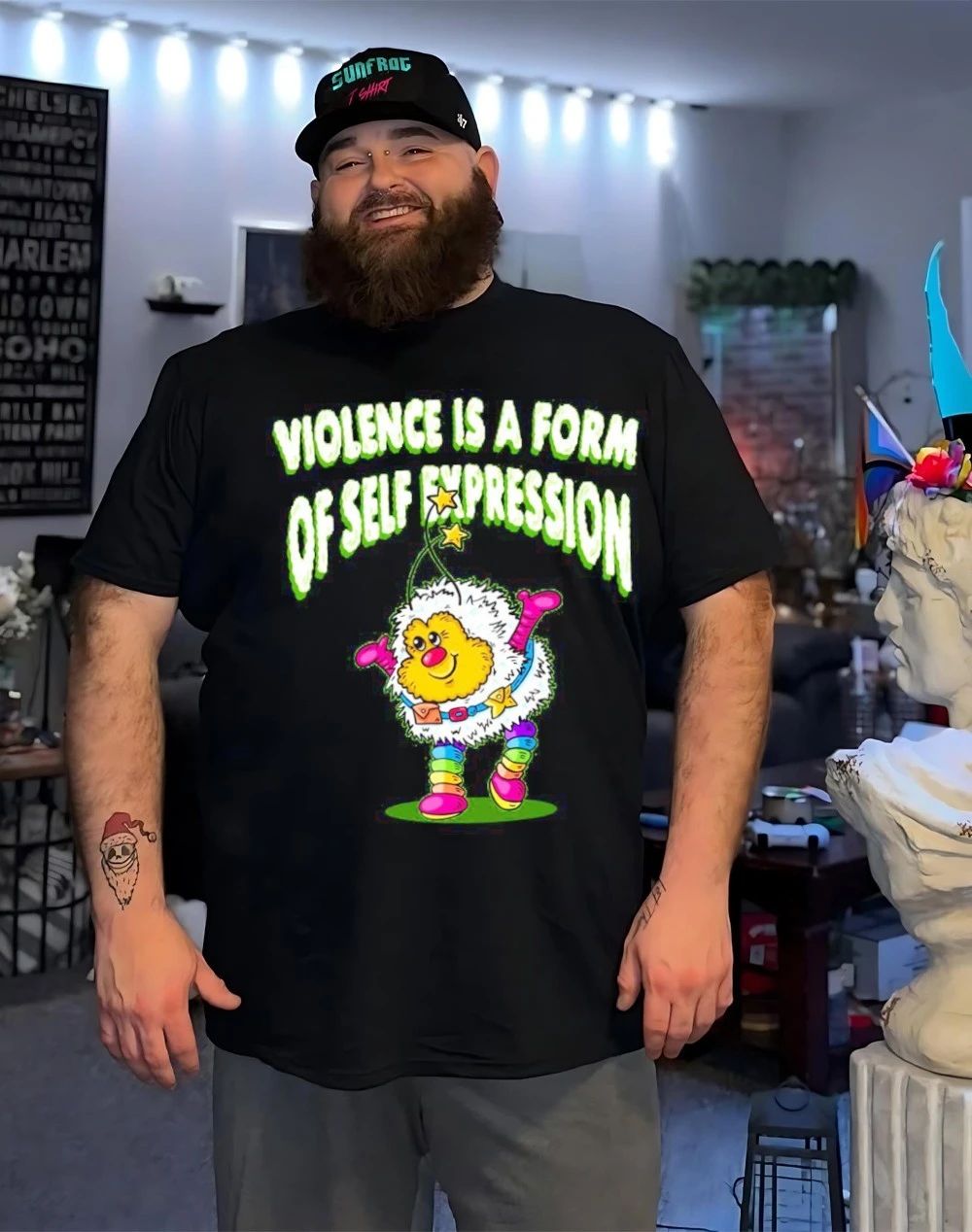 Spark violence is a form of self empression shirt