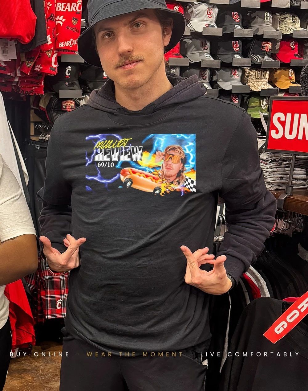 Mullet Review wiener racing 69 per 10 shirt