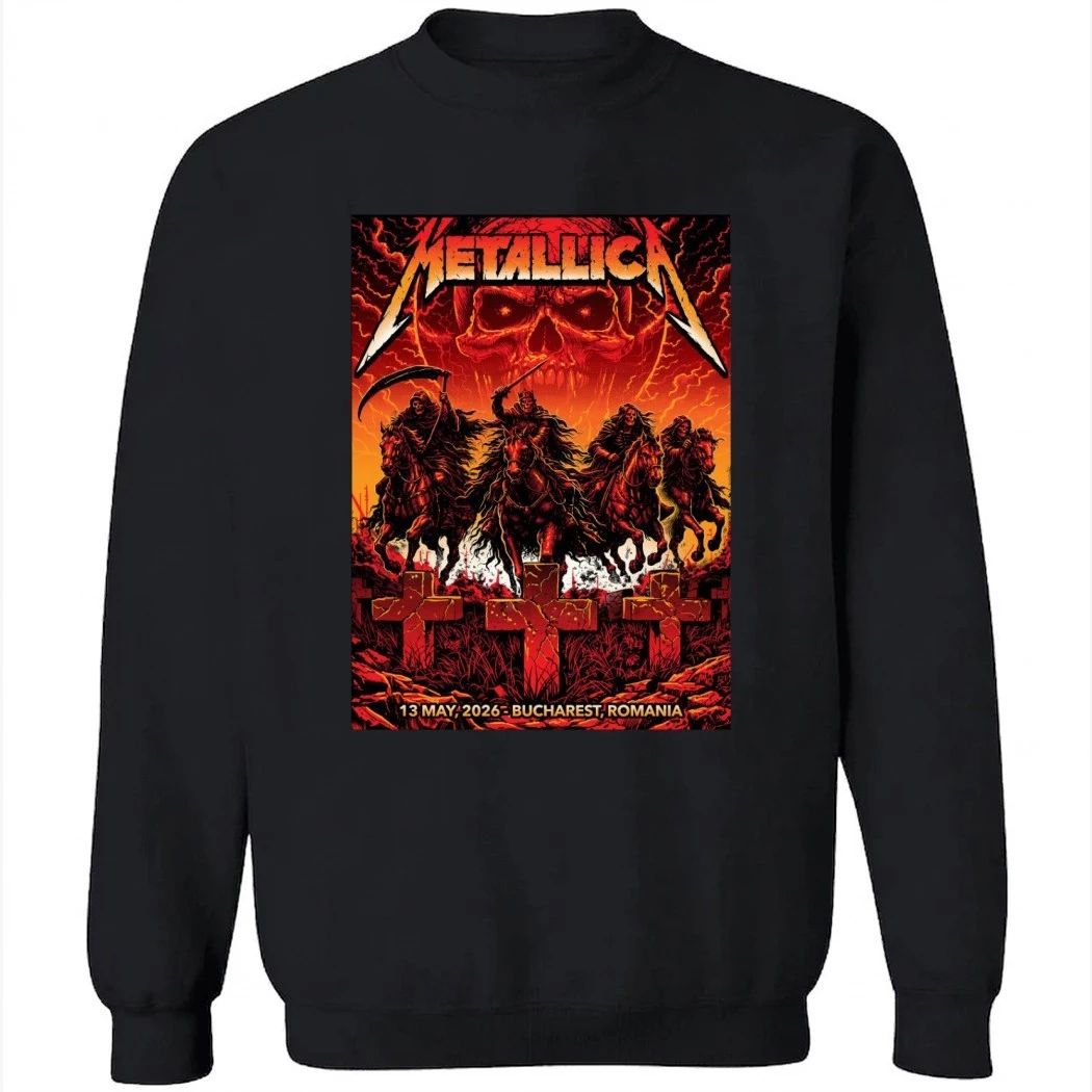 Metallica Bucharest 13-5-2026 Shirt