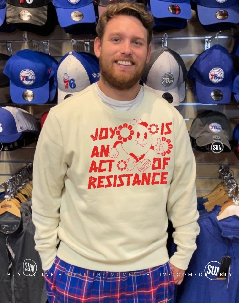 Joy is an act of resistance vintage cartoon shirt