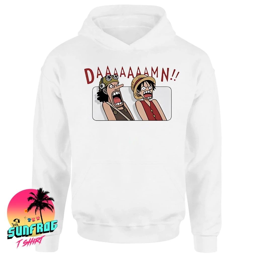 Luffy and Usopp damn meme shirt