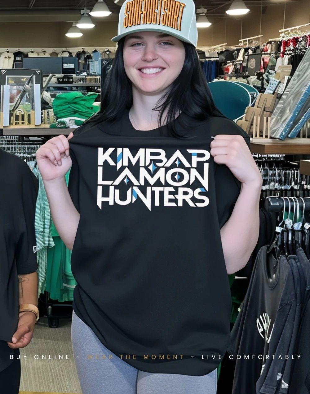 Kimbap lamon hunters K-Pop Demon Hunters parody shirt