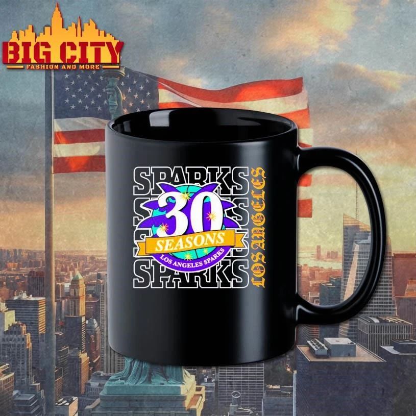 Los Angeles Sparks 30 Season in LA Shirt