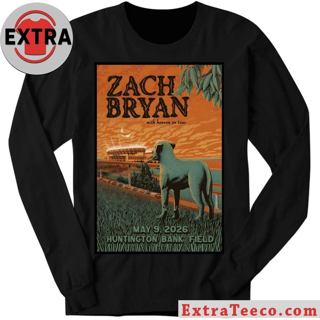 Zach Bryan In Cleveland OH On May 9 2026 Poster Shirt