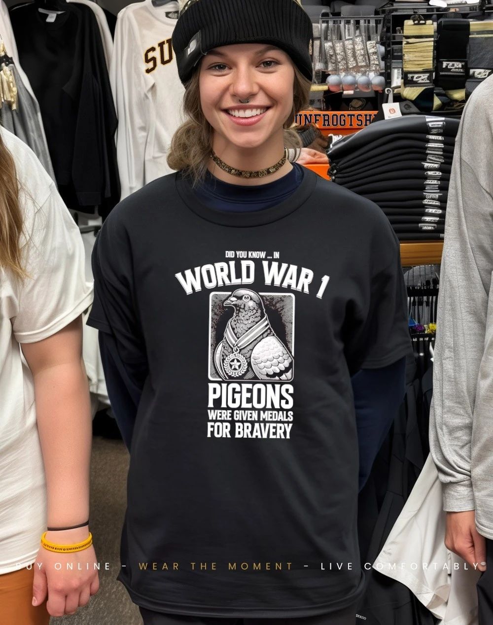Did you know World war I pigeons were given medals for bravery shirt