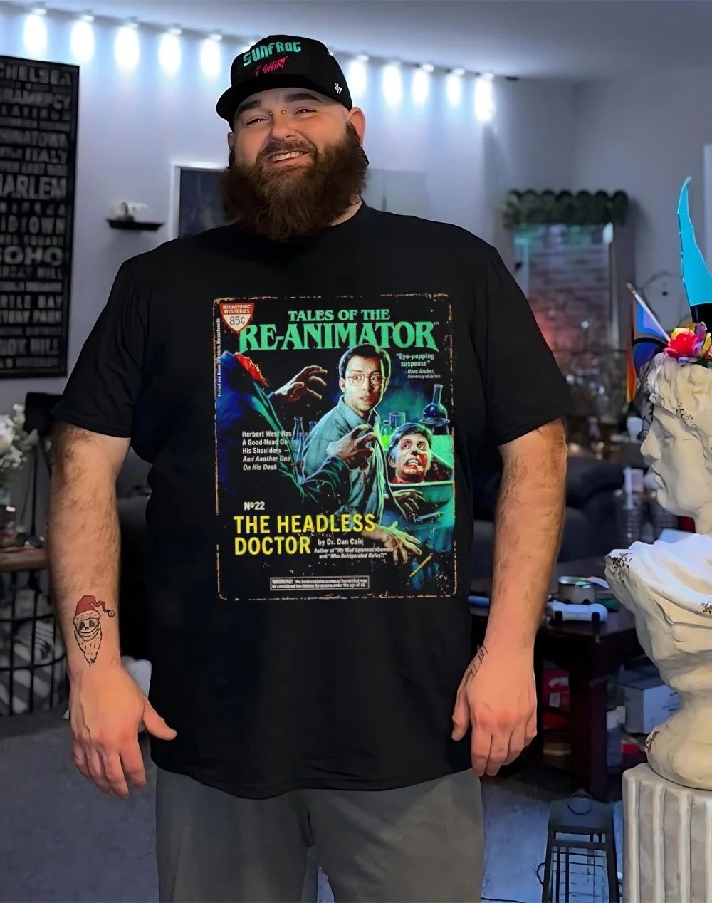 Tales of the re-animator the headless doctor shirt