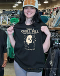Take a chill pill nineties remedies to calm down and stop being angry shirt